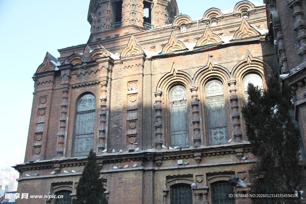 古老欧式建筑外观