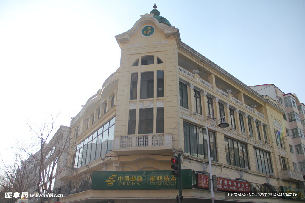 欧式风格多层商业建筑