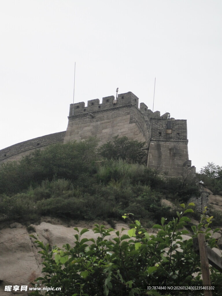 雄伟壮观的古老长城