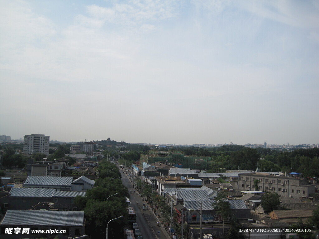 城市建筑景观俯瞰