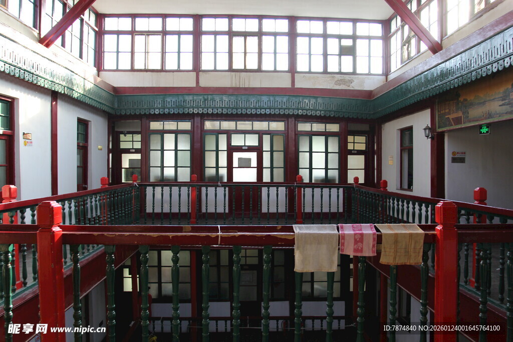 中式传统庭院建筑景观