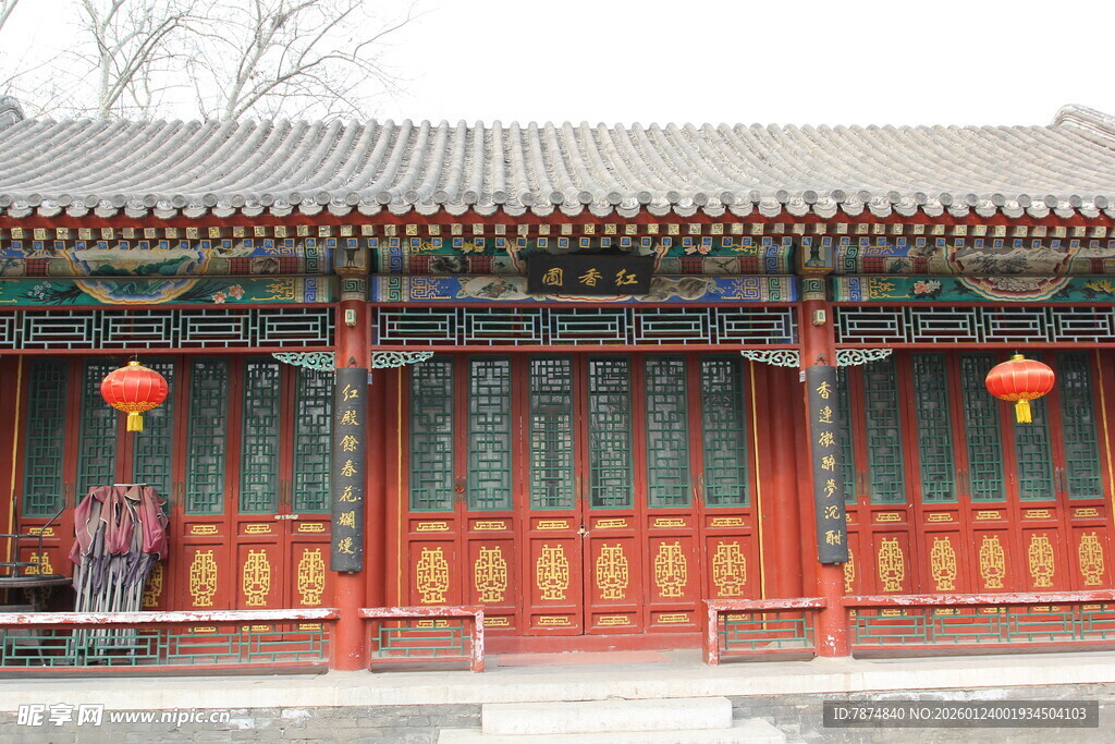 中式古建筑 传统韵味浓