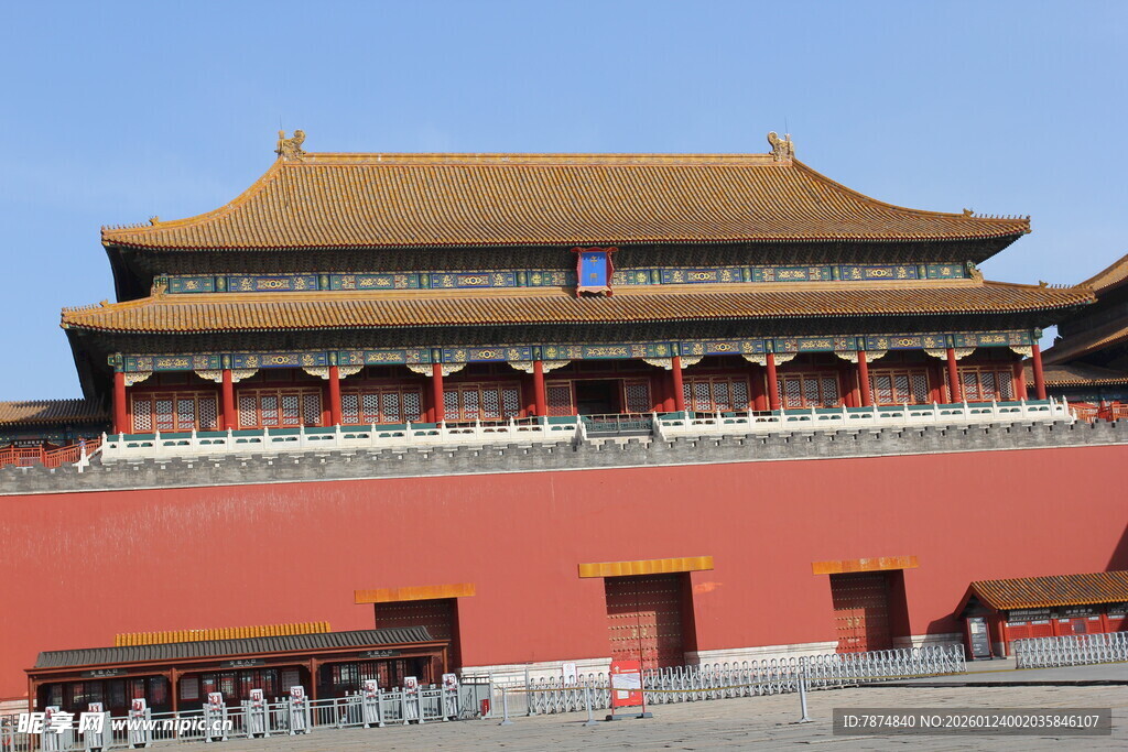 故宫午门壮丽景观