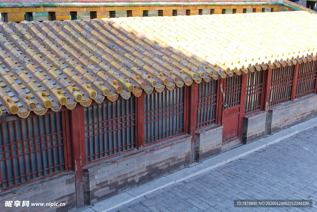 故宫古建筑屋顶景观
