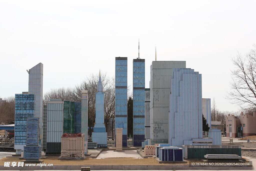 现代风格户外雕塑景观