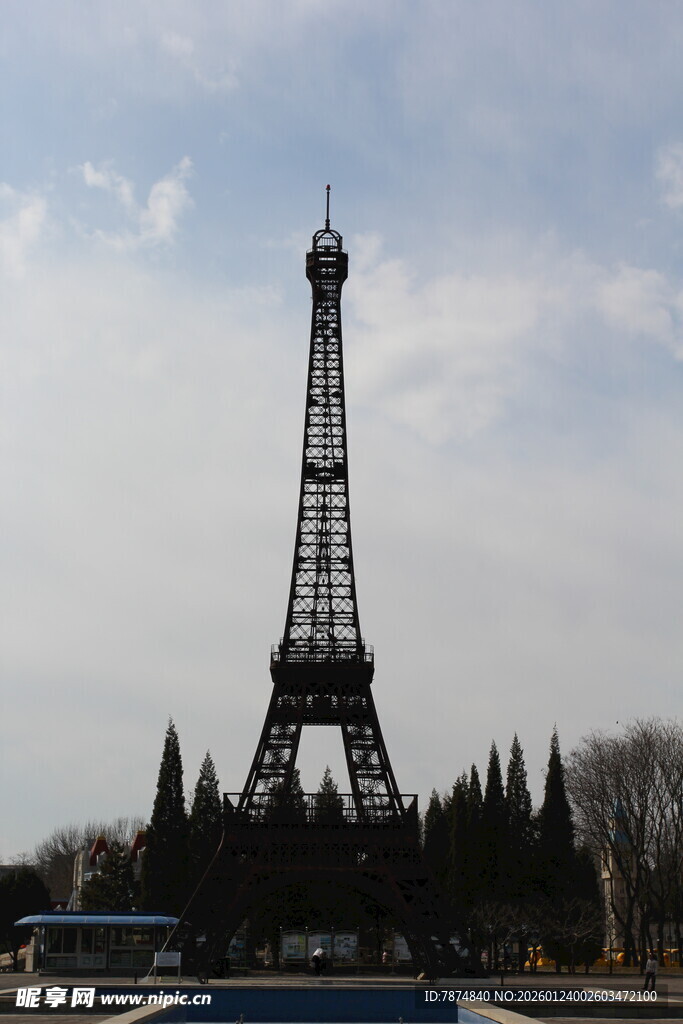 埃菲尔铁塔景观