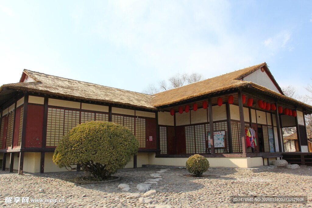 中式传统风格建筑外观