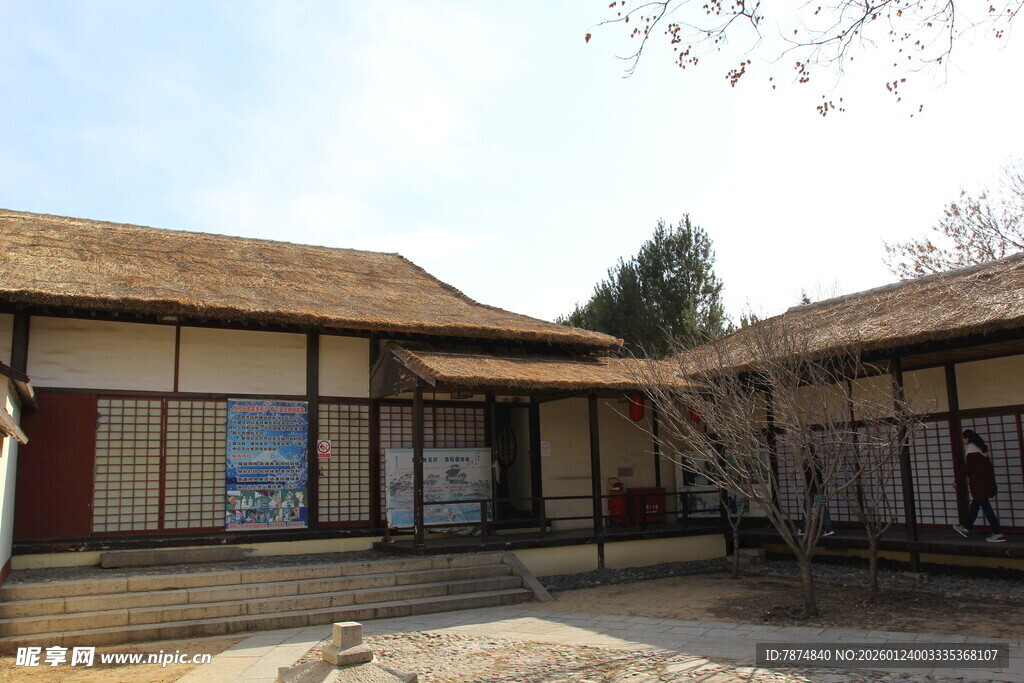 中式传统庭院建筑景观