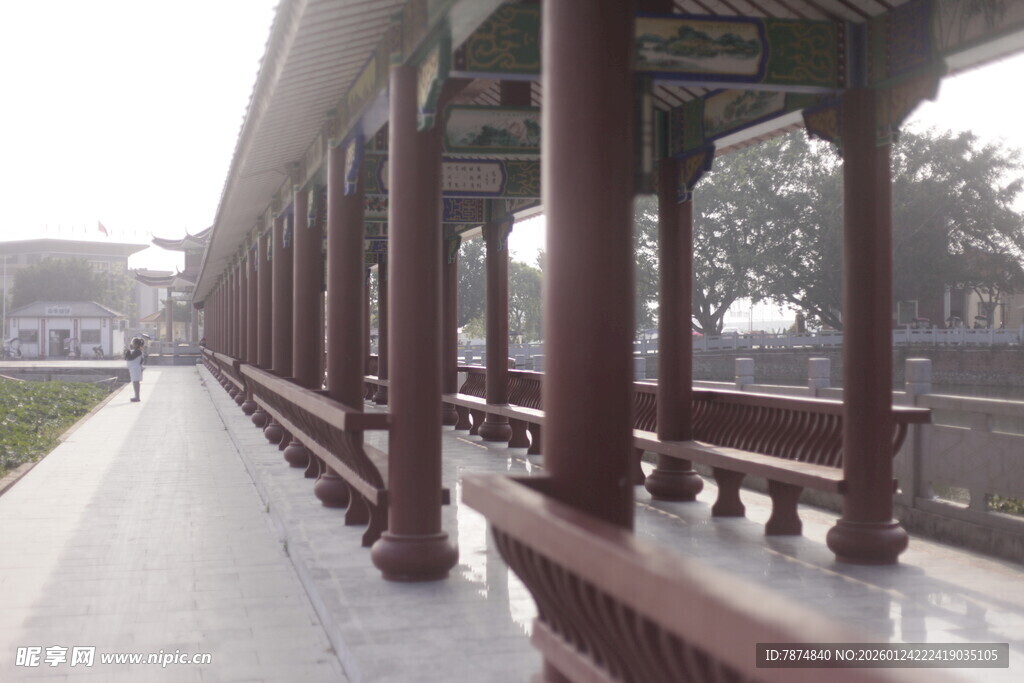 长廊景观 古朴雅致之景