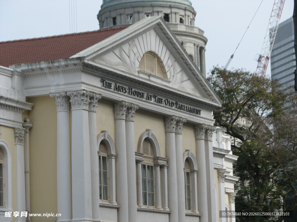 古典风格的宏伟欧式建筑