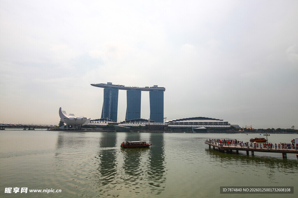 新加坡滨海湾壮丽景观