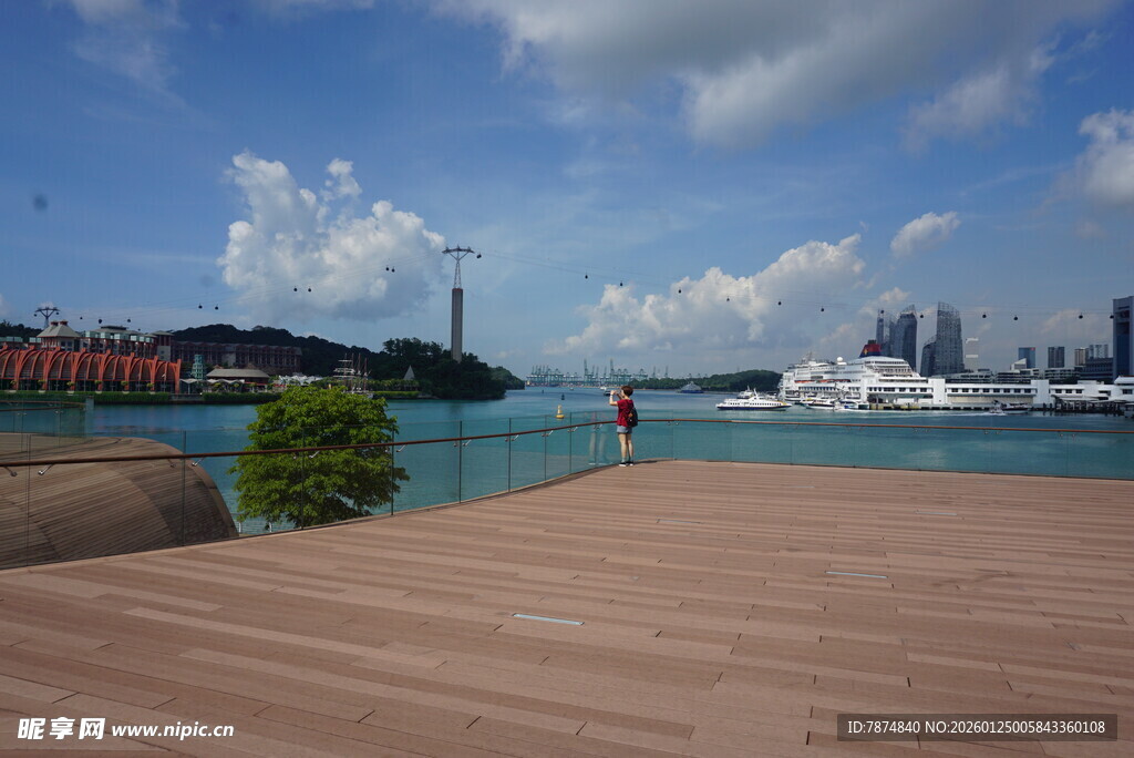 新加坡滨海风光美景