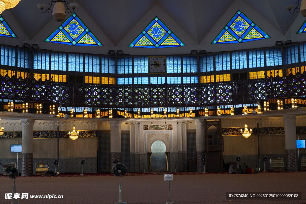 华丽室内建筑空间景观