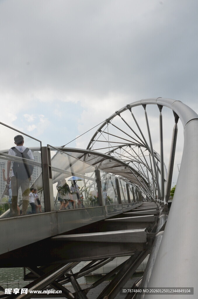 高空观景台 俯瞰城市风光