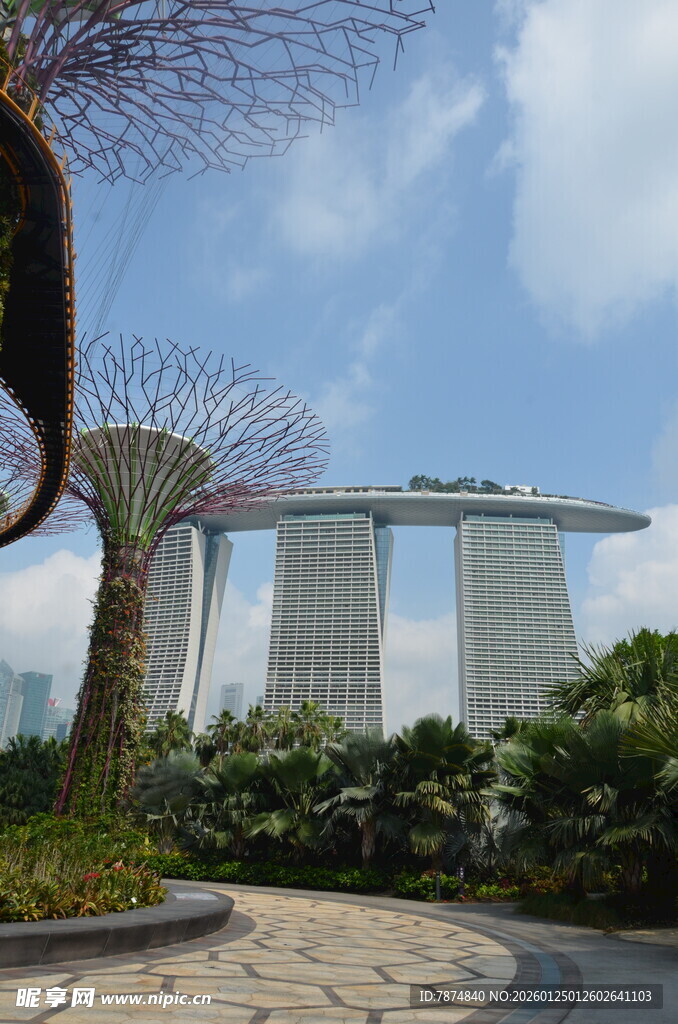 新加坡滨海湾花园景观