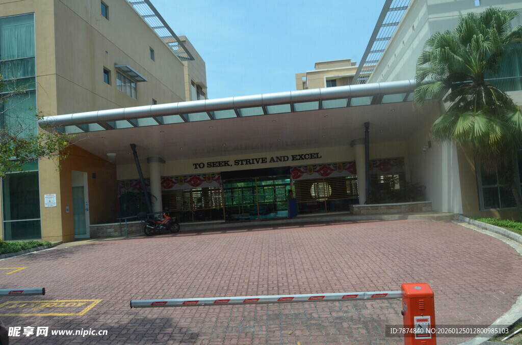 现代建筑入口景观