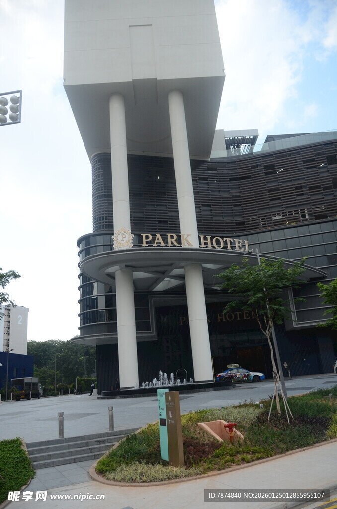 现代风格建筑外观