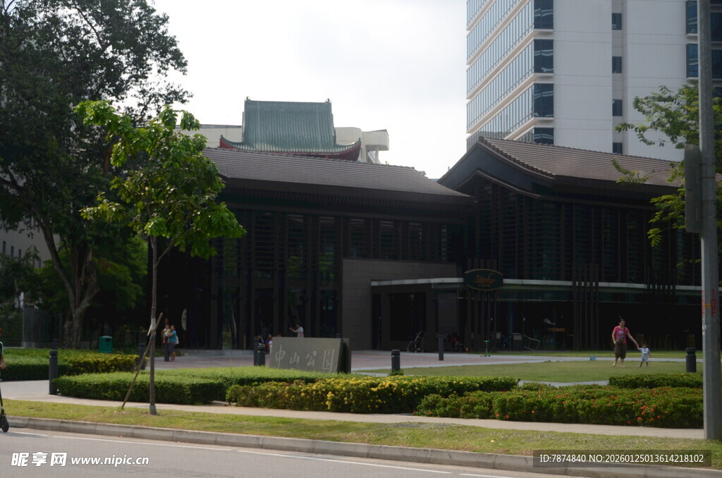 现代风格建筑外观景观