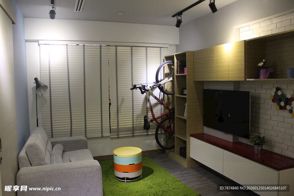 现代简约风温馨客厅一角