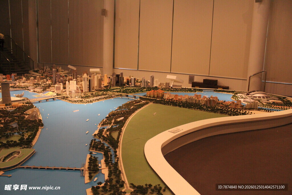 城市景观模型展示