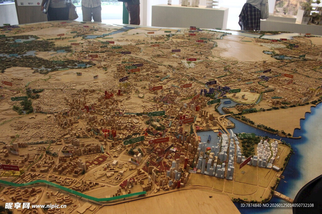 大型城市规划沙盘模型