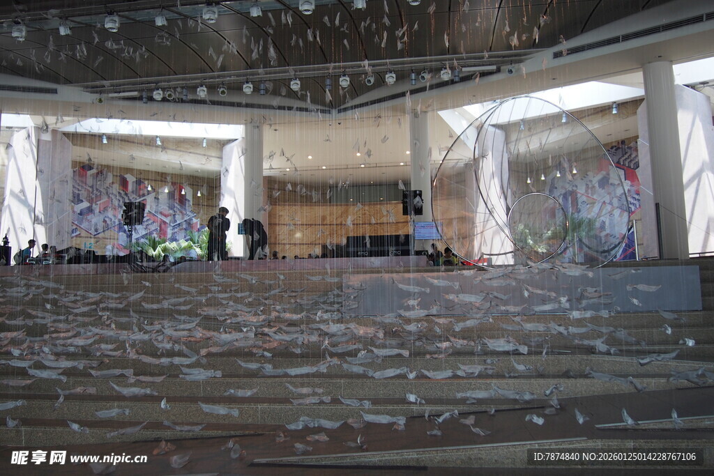 宽敞华丽的室内活动场地