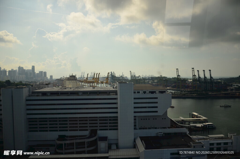 城市港口建筑景观