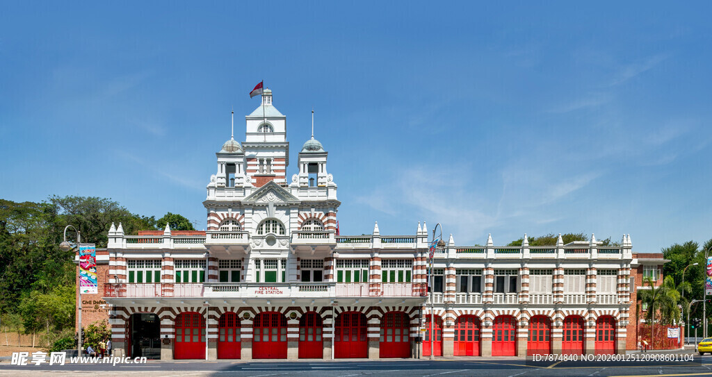 新加坡宏伟壮观的欧式风格建筑