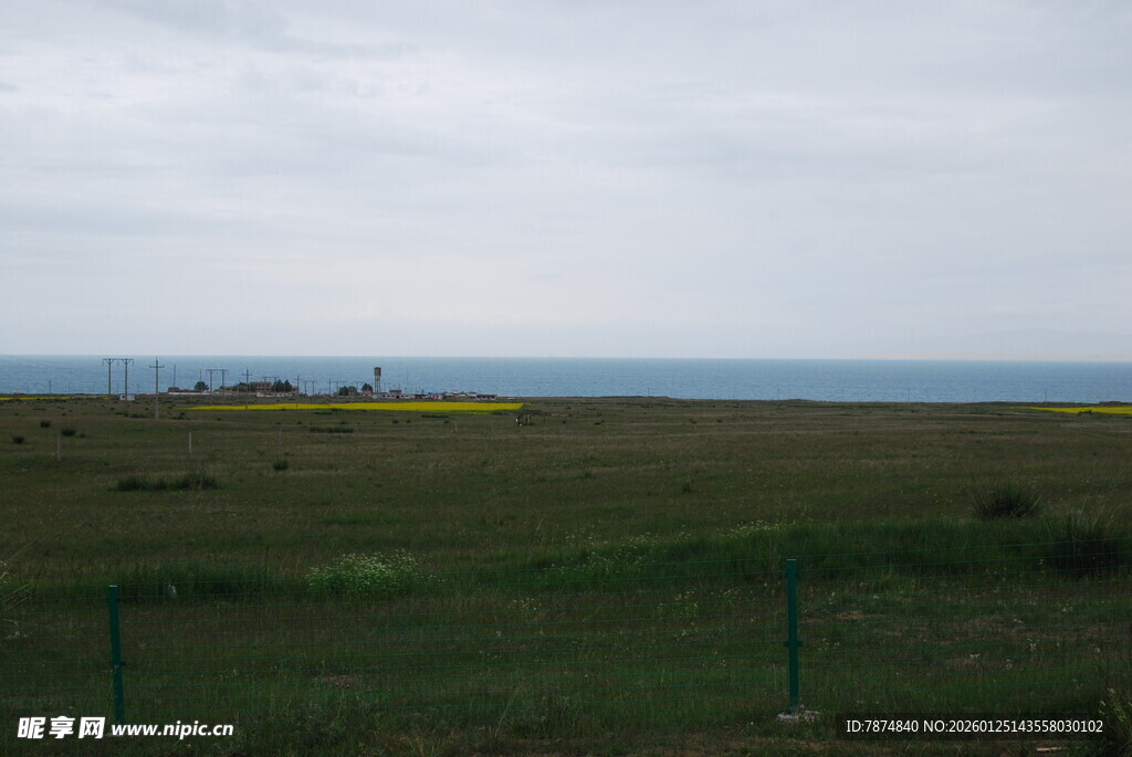 草原与海的辽阔景致