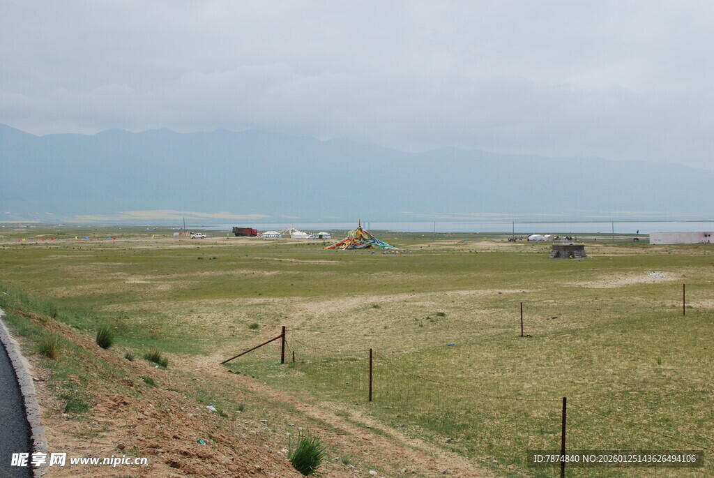 草原风光 开阔牧场景致
