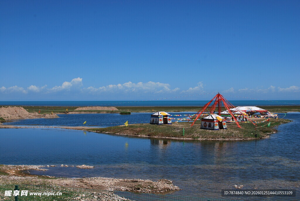 水上独特建筑景观