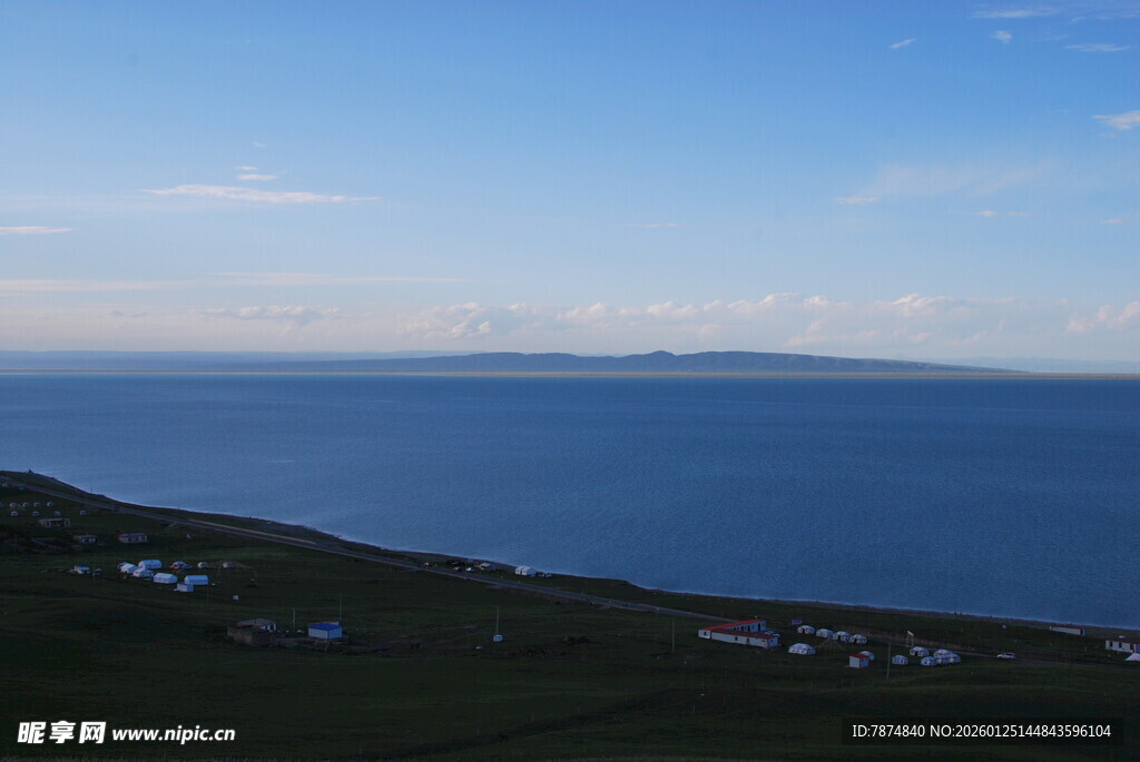海边风景 远眺广阔海面