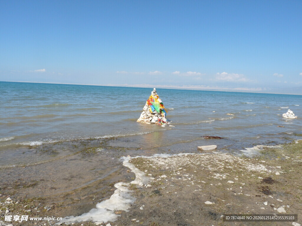 海边骑行者 畅享自由时光