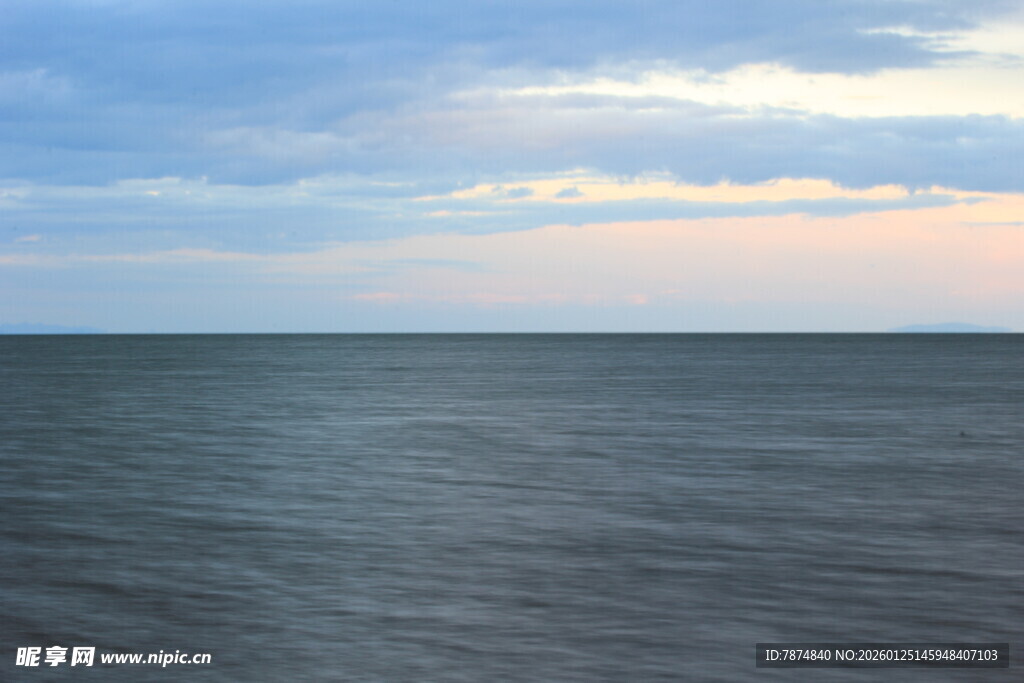 海上黄昏美景