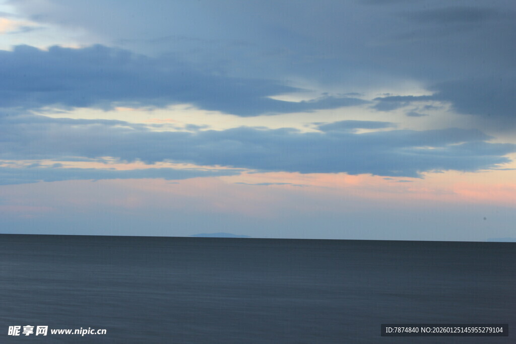 海边暮色天空美景