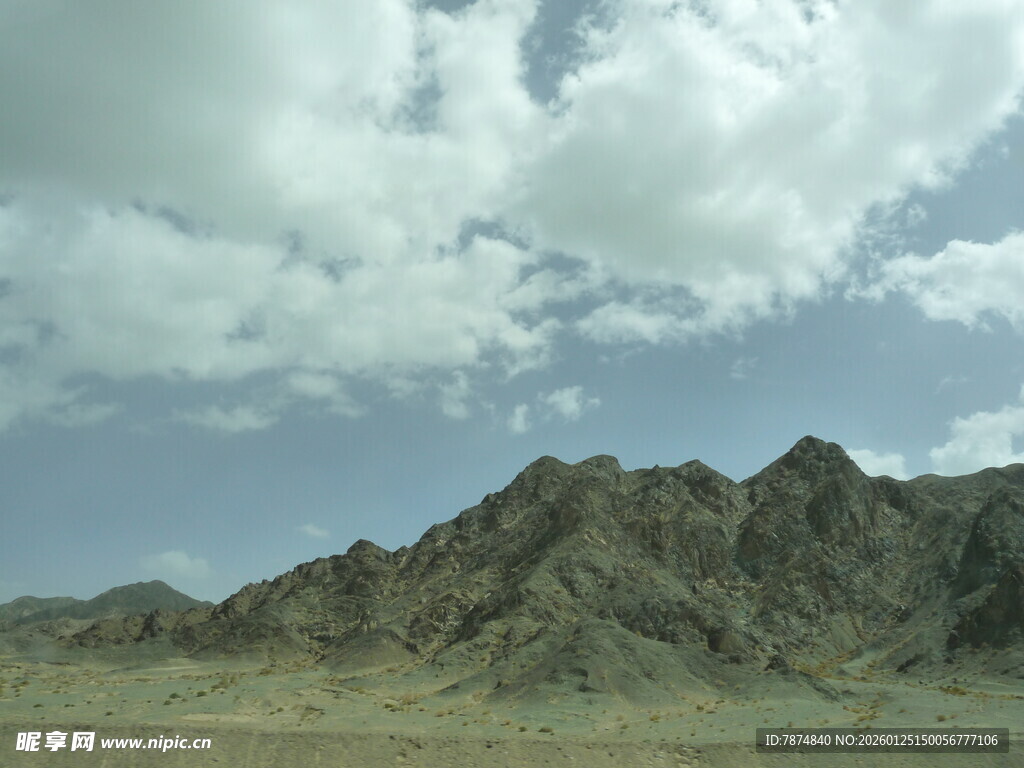 壮丽的山地风光