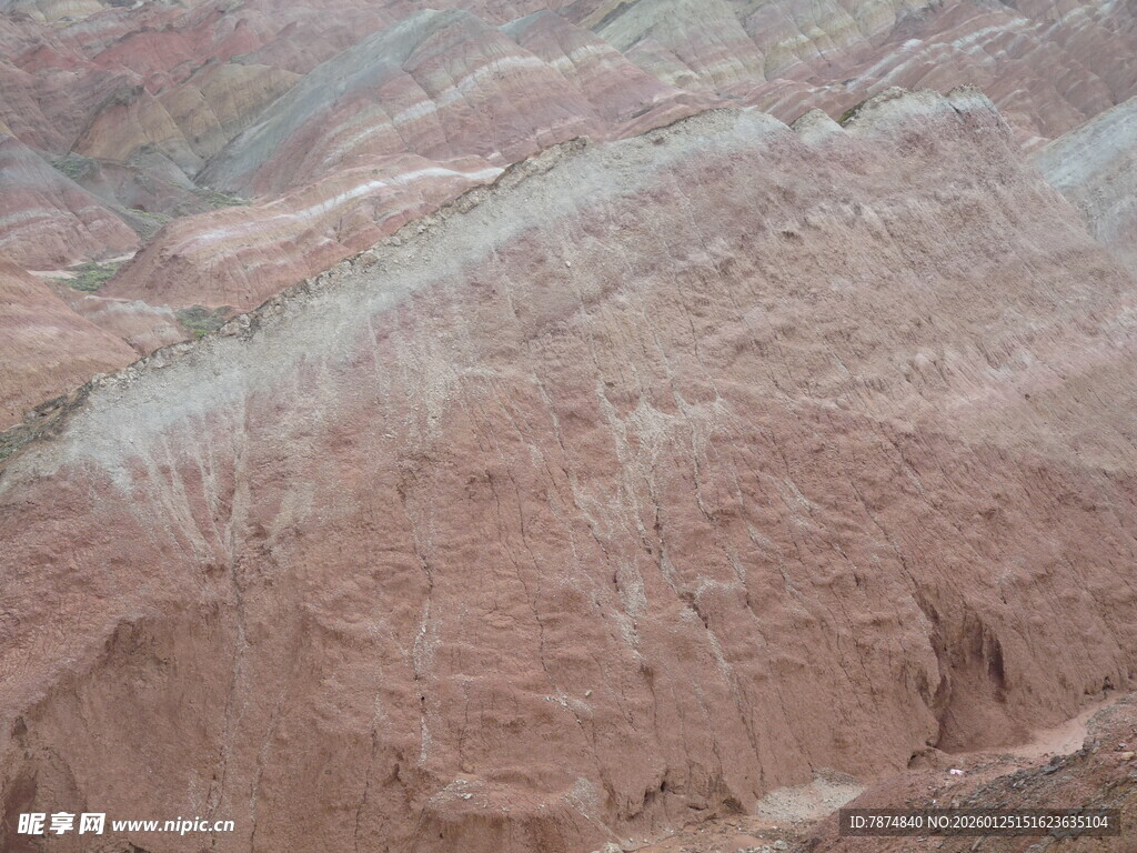 壮丽丹霞地貌景观
