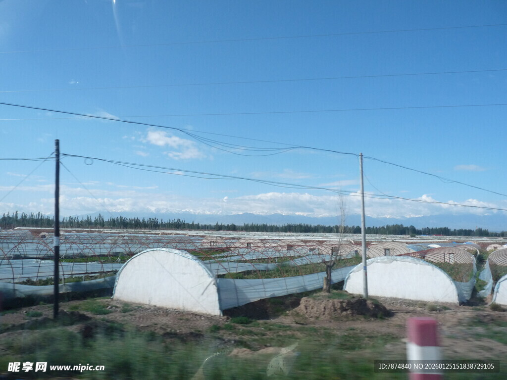 户外农业设施场景
