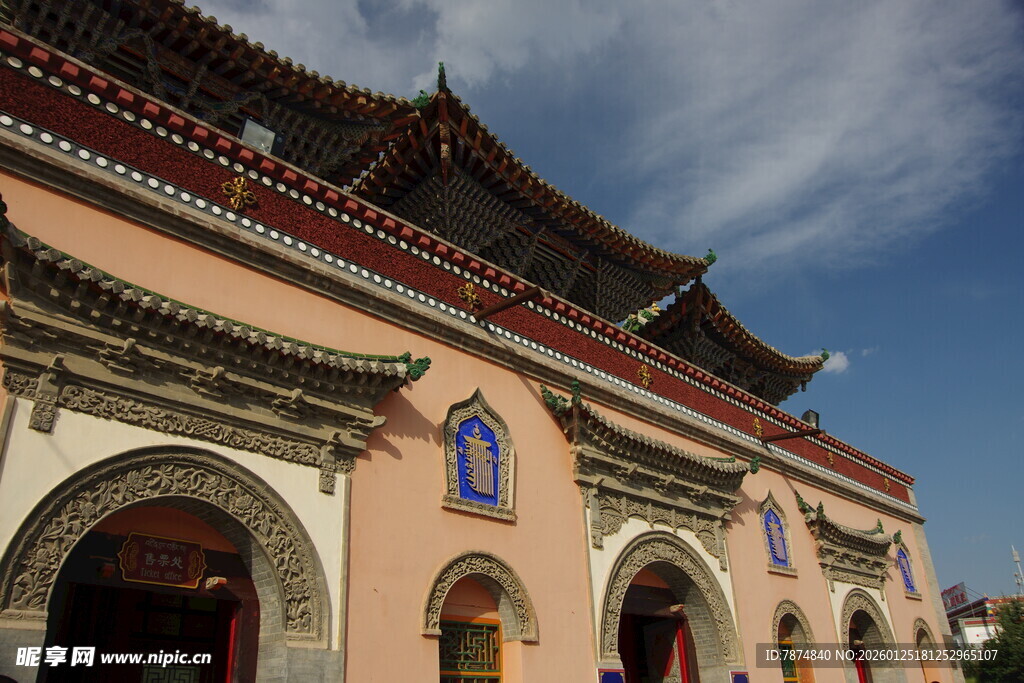 中式古建筑外观