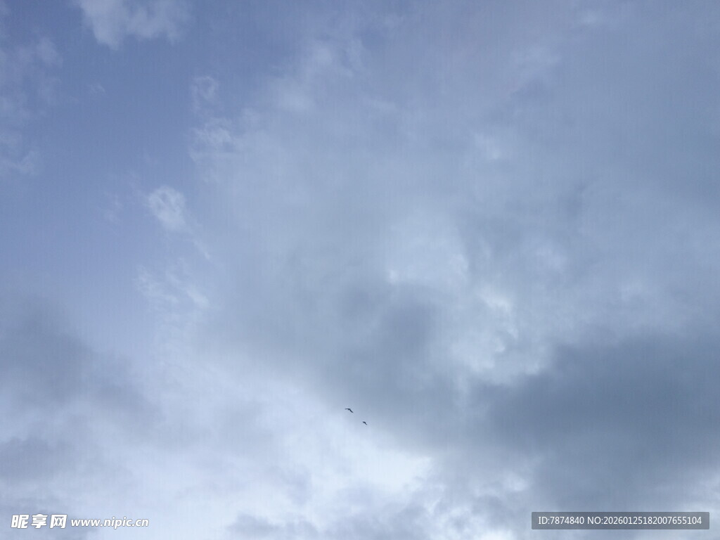 天空中的云层景观