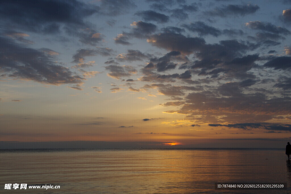 海边日落美景