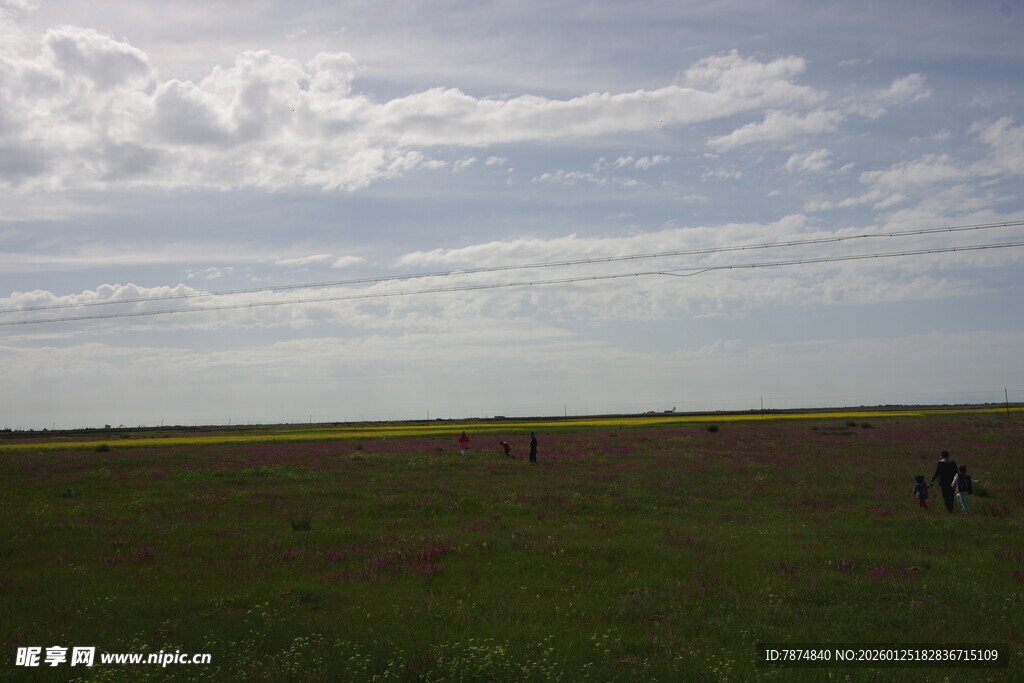 草原风光 远行者的诗意天地