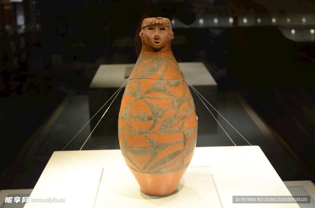 远古彩陶瓶 神秘艺术珍品