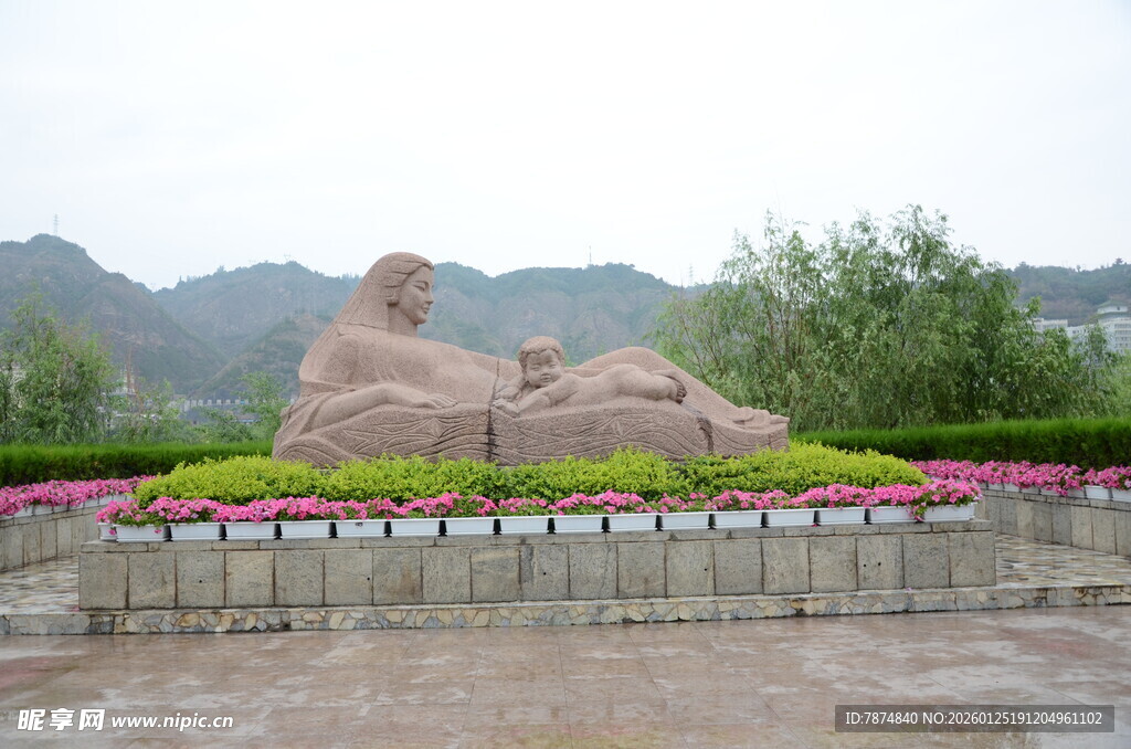 户外石雕景观 造型独特