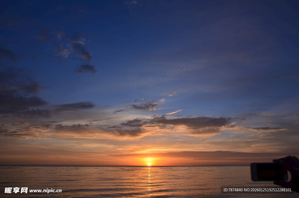 海边日落美景