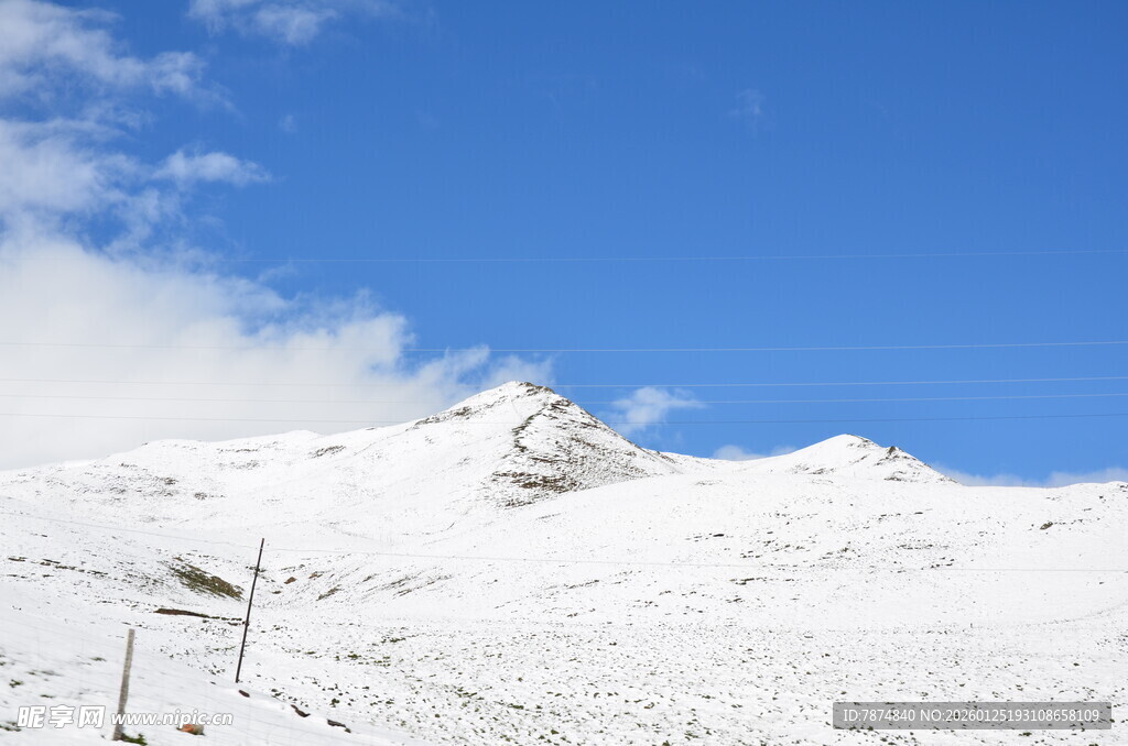 雪山美景