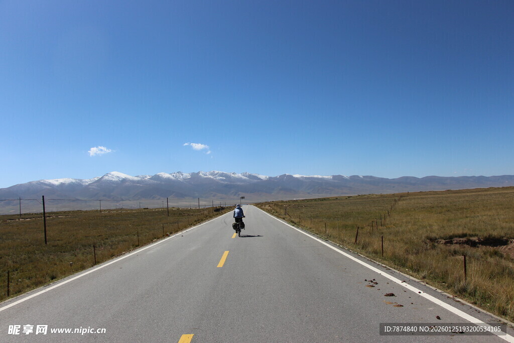 公路骑行 奔向远方美景