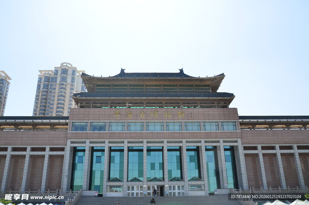 中式风格宏伟建筑外观