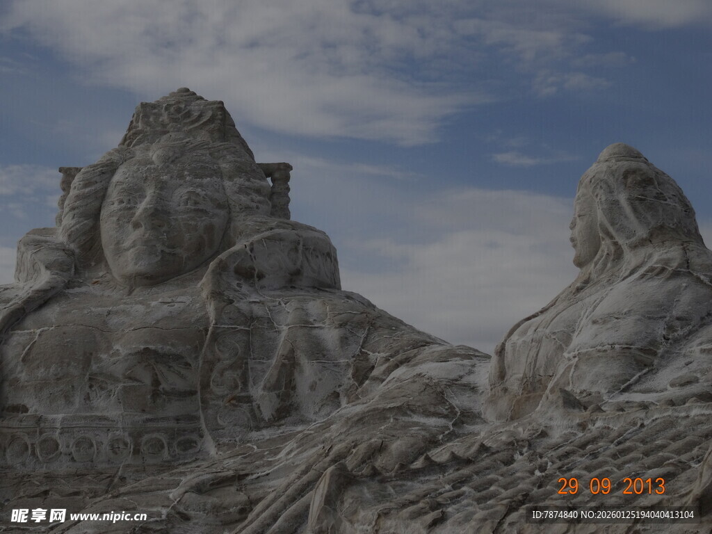 拉什莫尔山壮观景象