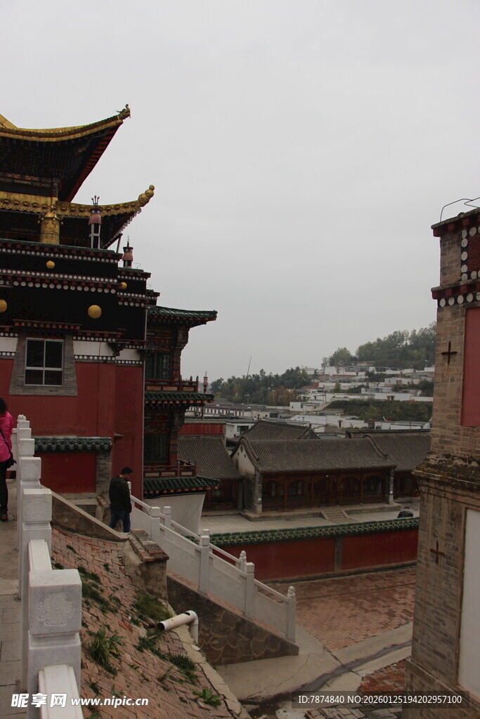 中式古建筑景观